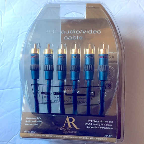 NEW RCA Audio Video Cable - Picture 1 of 4